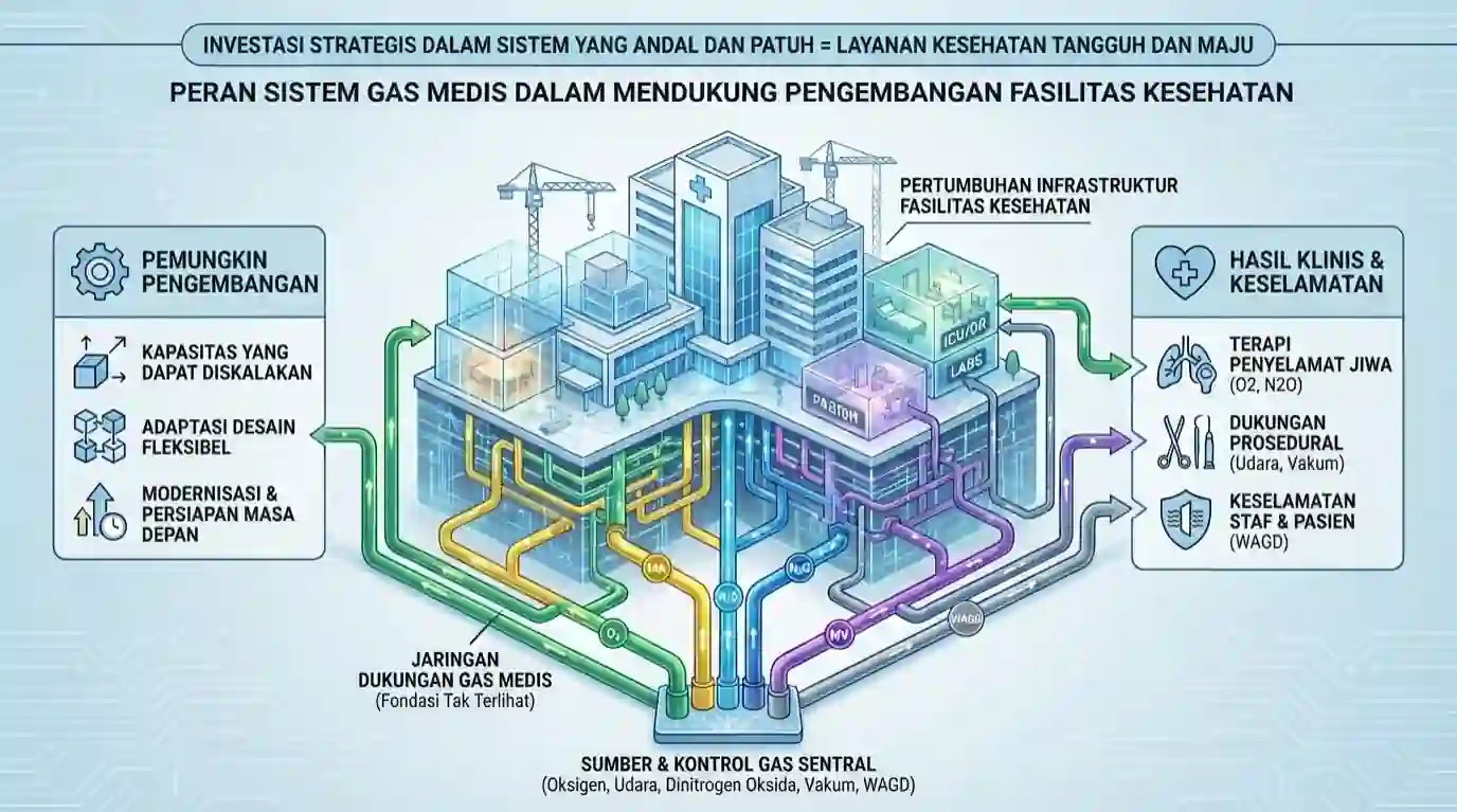 Peran Sistem Gas Medis dalam Mendukung Perkembangan Fasilitas Kesehatan
