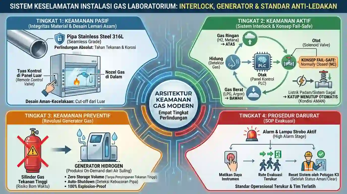 keamanan instalasi gas lab nodemedic