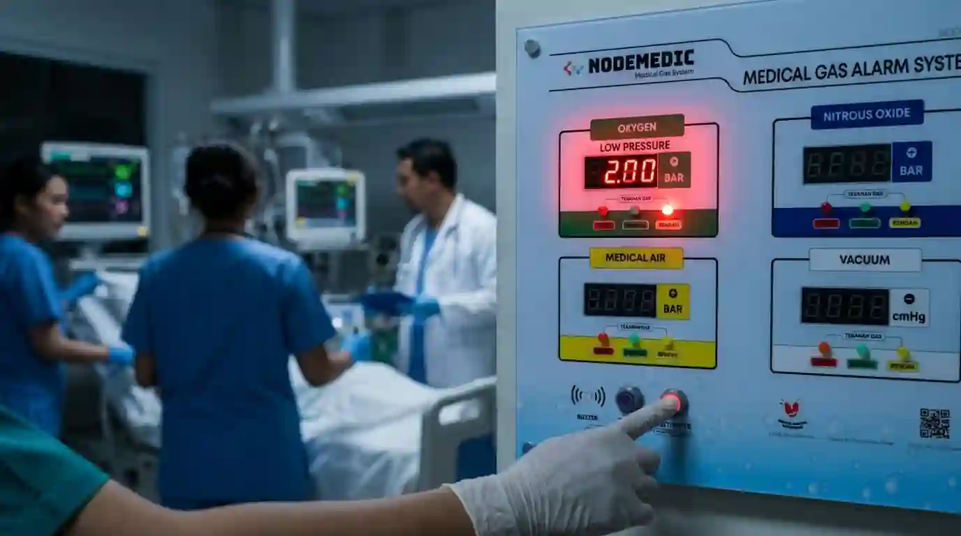 pentingnya alarm gas medis demi keselamatan pasien dan rumah sakit
