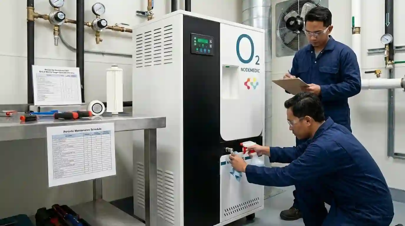 SOP perawatan generator oksigen nodemedic