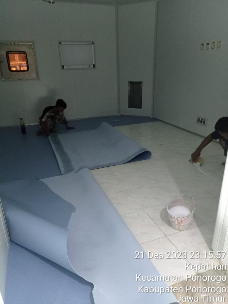 lantai dan sudut coving