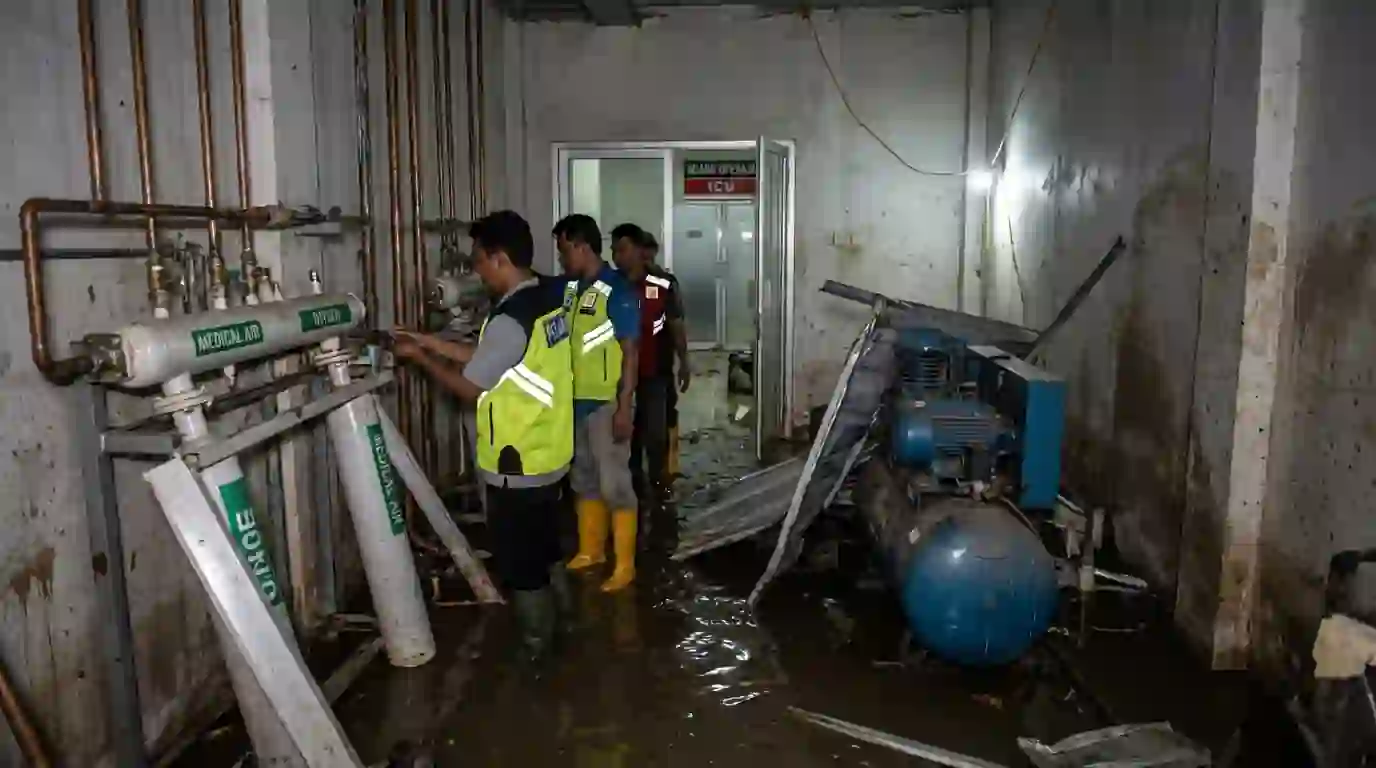 bantuan untun perbaikan gas medis